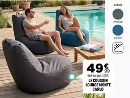 Centrakor Monte carlo - le coussin lounge monte carlo offre