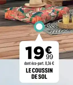 Centrakor Le coussin de sol offre