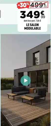 Centrakor Le salon modulable offre