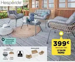 Centrakor Le salon paopao offre