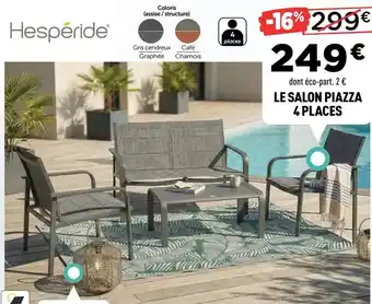 Centrakor Le salon piazza 4 places offre