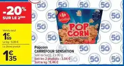 Carrefour Market Carrefour - popcorn sensation offre