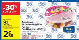 Carrefour Market Carrefour - assortiment de confiseries gelifies fun box classic offre