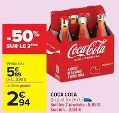 Carrefour Market Coca cola - original offre