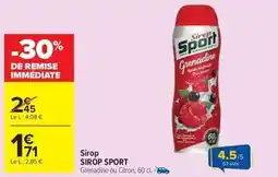 Carrefour Market Sirop sport - sirop offre
