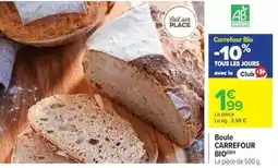 Carrefour Market Carrefour - boule offre