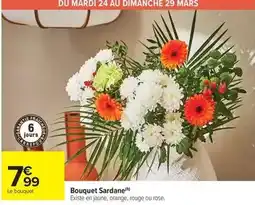 Carrefour Market Mars - bouquet sardane offre