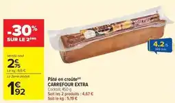 Carrefour Market Carrefour - pate en croute offre