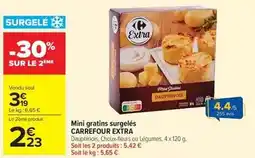 Carrefour Market Carrefour - mini gratins surgelés offre