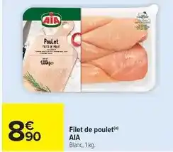 Carrefour Market Aya - filet de poulet offre