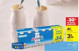 Carrefour Market Actimel - lecheve-vaisselle offre