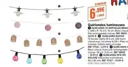 Shopix Guirlandes lumineuses offre