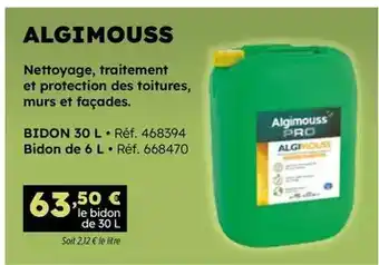 Algimouss - nettoyage, traitement et protection des toitures, murs et facades