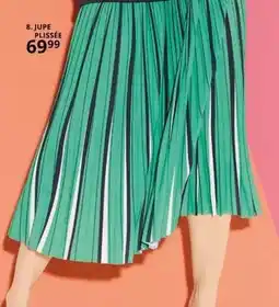 Ulla Popken Jupe plissée offre