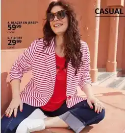 Ulla Popken Blazer en jersey offre