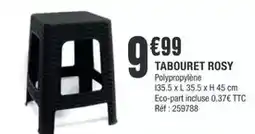 La Foir'Fouille Tabouret rosy offre