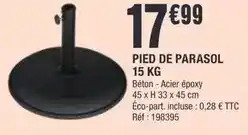 La Foir'Fouille Pied de parasol offre