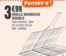 La Foir'Fouille Grille barbecue double offre