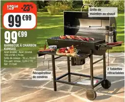 La Foir'Fouille Barbecue à charbon kansas offre