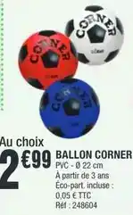 La Foir'Fouille Ballon corner offre