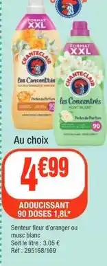 La Foir'Fouille Adoucissant 90 doses offre