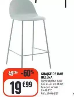 La Foir'Fouille Chaise de bar offre
