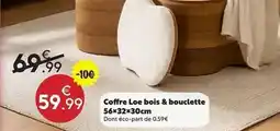 Maxi Bazar Coffret loe bois & bouclette offre