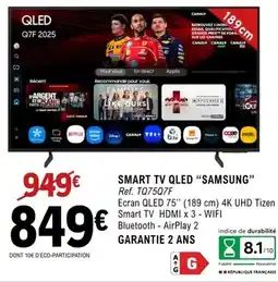 E.Leclerc Samsung - smart tv qled offre