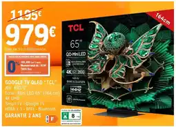 E.Leclerc Tcl - google tv qled offre