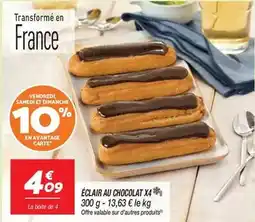 Netto Éclair au chocolat x4 offre