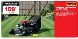 Brico Dépôt TITAN Tondeuse autotractée offre
