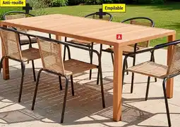 Brico Dépôt Table de jardin olivara offre