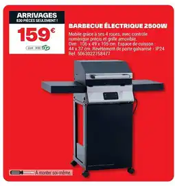 Brico Dépôt Barbecue électrique 2500w offre
