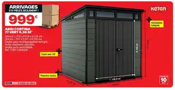 Brico Dépôt KETER Abri cortina 77 vert offre