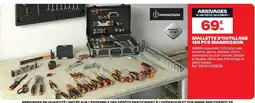 Brico Dépôt MAGNUSSON Mallette d'outillage 120 pcs offre