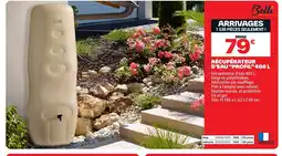 Brico Dépôt Récupérateur d'eau profil offre