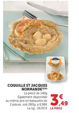 Bi1 Coquille st jacques normande offre