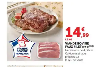 Bi1 Viande bovine faux filet offre