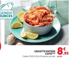 Bi1 Crevette entiere cuite offre
