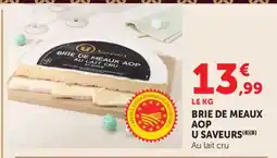 Bi1 Brie de meaux aop u saveurs offre