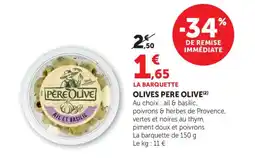 Bi1 PERE OLIVE olives offre