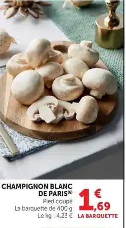 Bi1 Champignon blanc de paris offre