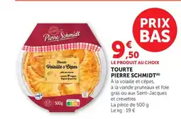 Bi1 PIERRE SCHMIDT Tourte offre