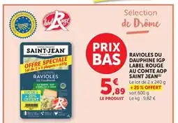 Bi1 SAINT JEAN Ravioles du dauphine igp label rouge au comte aop offre