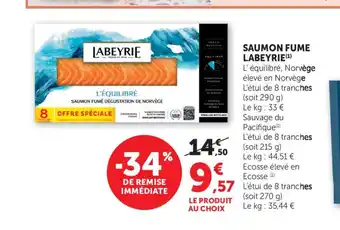 Bi1 LABEYRIE Saumon fume offre