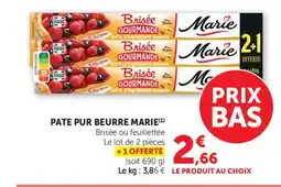 Bi1 MARIE Pate pur beurre offre