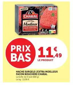 Bi1 CHARAL Hache surgele l'extra moelleux facon bouchere offre