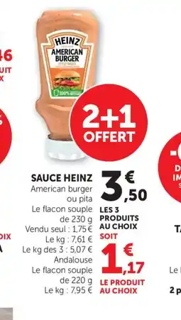 Bi1 HEINZ Sauce offre