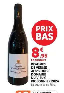 Bi1 DOMAINE DU VIEUX PIGEONNIER 2024 Beaumes de venise aop rouge offre