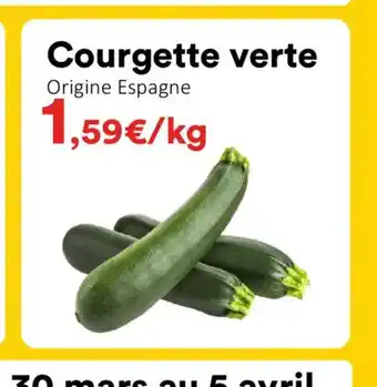 Hmarket Courgette verte offre